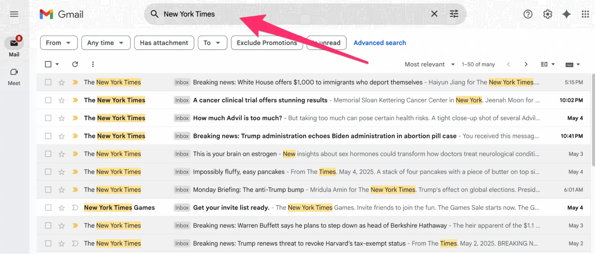 Source: Gmail screenshot