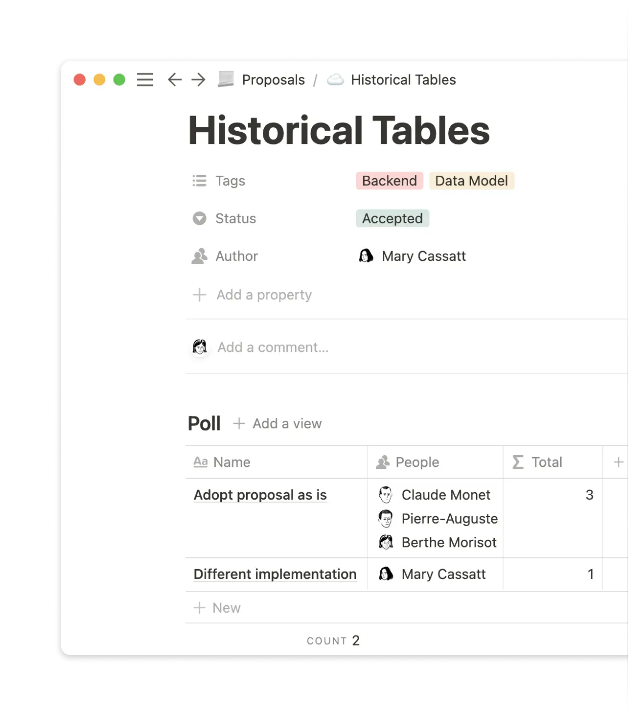 Notion acts as a digital archive for every decision Synctera’s engineers make.