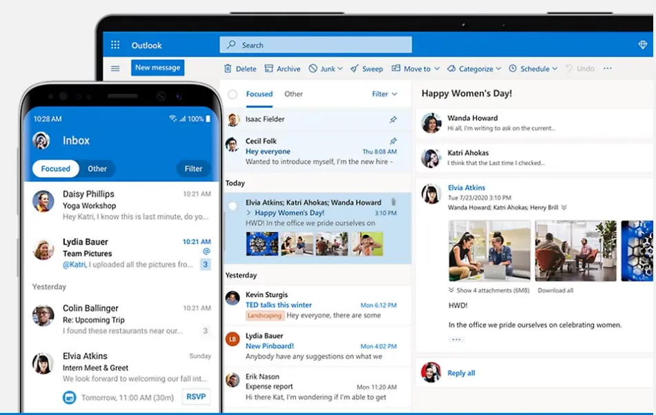 Source: Microsoft Outlook