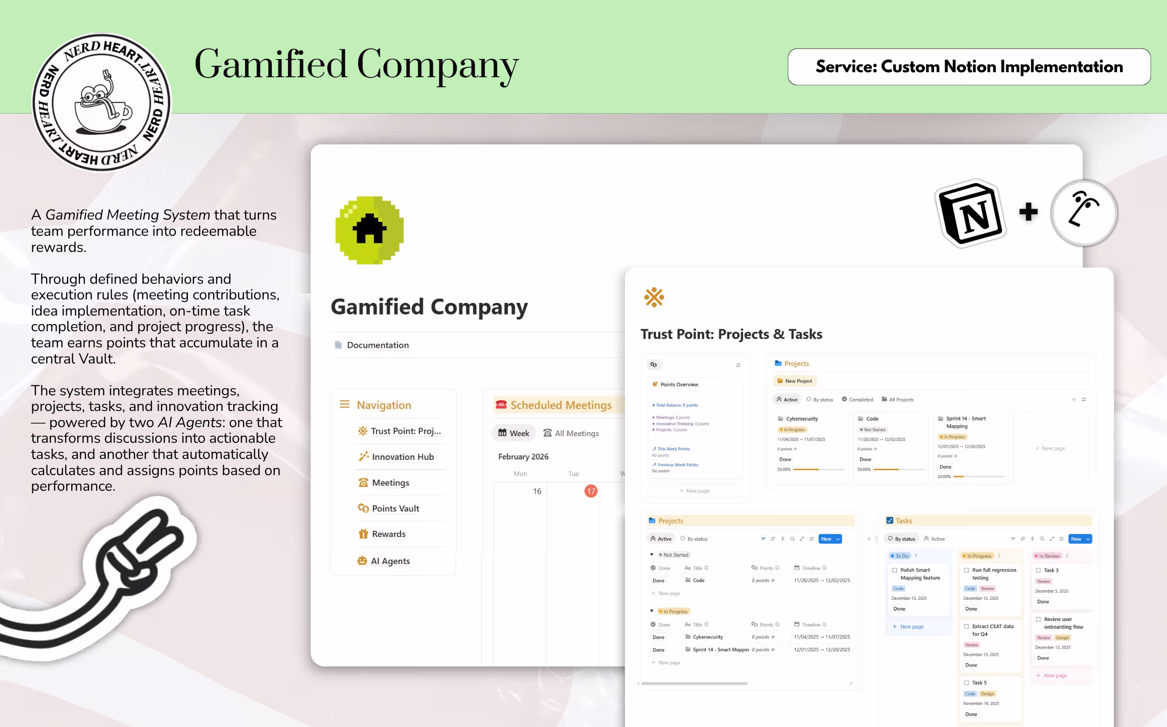Gamified Company Meeting System
